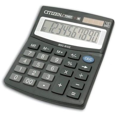 CITIZEN CALCULATOR SDC 810II