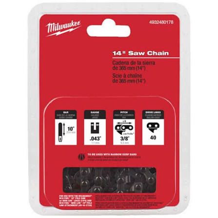 Milwaukee 14″ (350mm) Saw Chain  (For M18 FTHCHS35) 4932480178