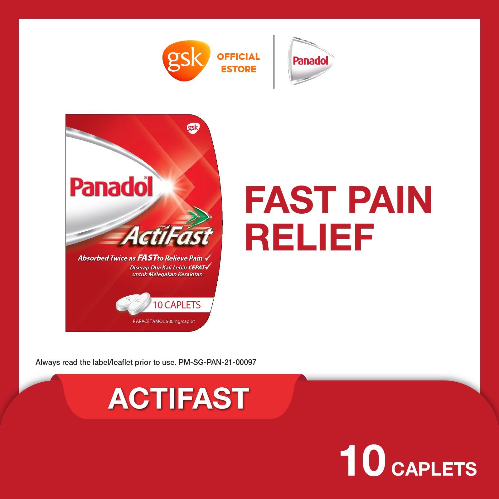 *Panadol Actifast [10s]
