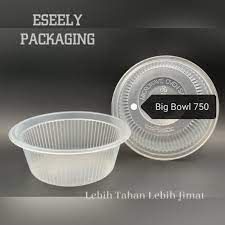 PP BOWL 750 ML/100pcs