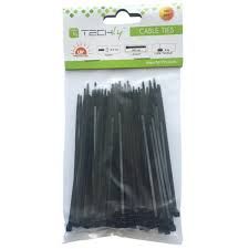 CABLE TIE 150X3.6MM BLACK 100PCS