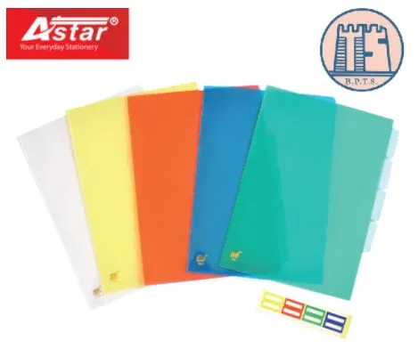 A4 PP L Shape Expanding File Holder / E356,358 Divider Tab Holder