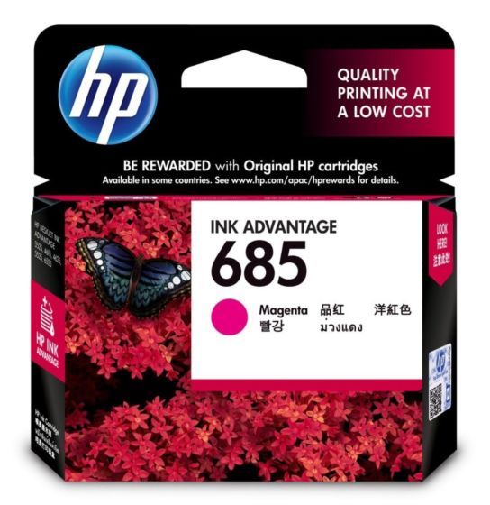 HP Ink Cartridge 685 Magenta CZ123AA