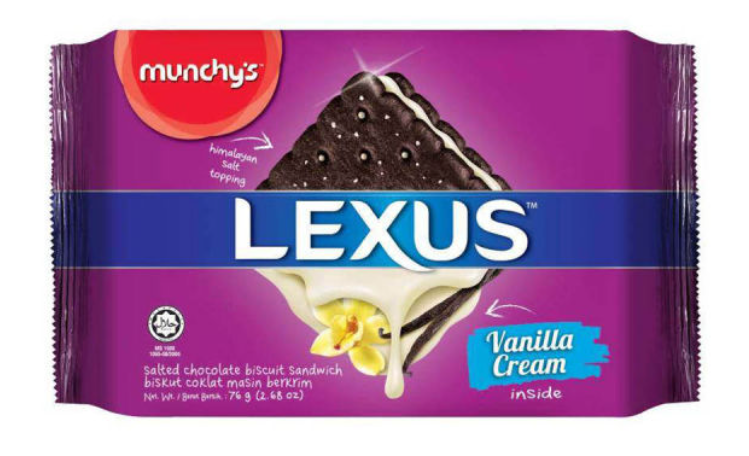 (Loose Pack) Lexus Salted Vanilla Sandwich 76 g
