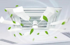 Anti-drop Aircond Guide Fan Cassette Aircon Central Fan 360° Aircond Wind Deflector Central