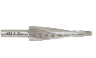 Sherwood Step Drill, 4 to 12, High Speed Steel SHR0190509K
