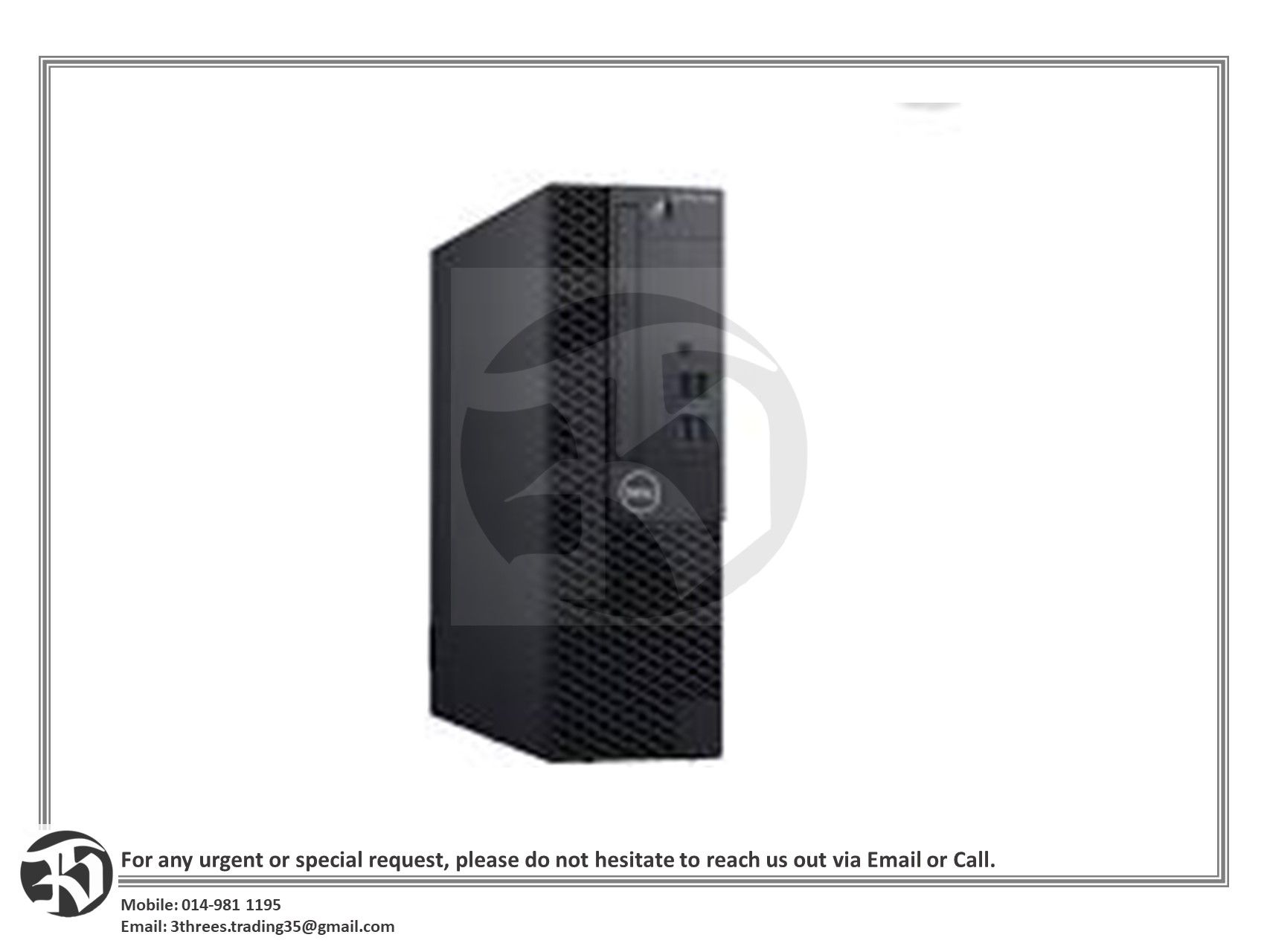 Dell 7070 OPT7070SF-I7708G-512-W10-WF SFF Commercial PC