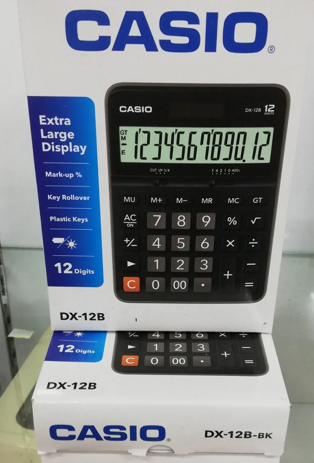 Calculator casio DX-12 extra large display