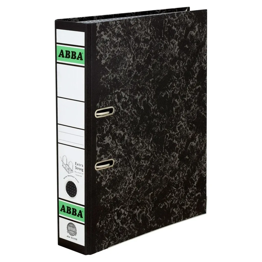 ABBA - Arch File 3 Inch F4 Silver