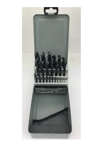 NA *RS PRO 25-Piece Twist Drill Bit Set for Multi-Material