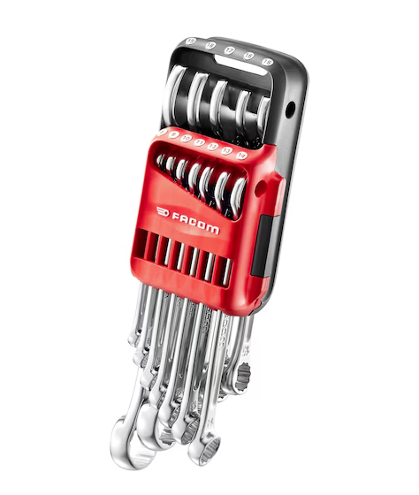 FACOM COMBINATION WRENCHES 440 Performance Case Holder 12 pc