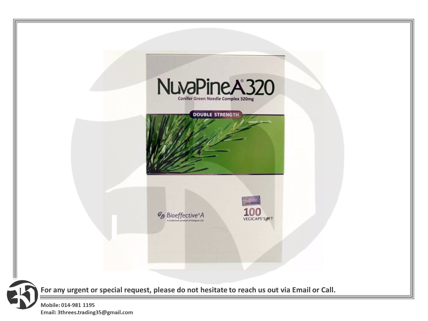 Nuvapine A 320mg 100s