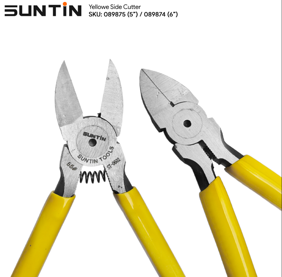 SUNTIN SIDE CUTTER YELLOW 5" 6"