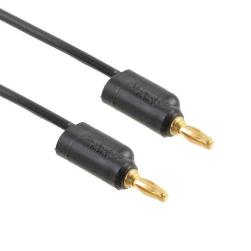 Fluke PATCH 1081-24-0 Mini Banana Plug Patch Cord (black)