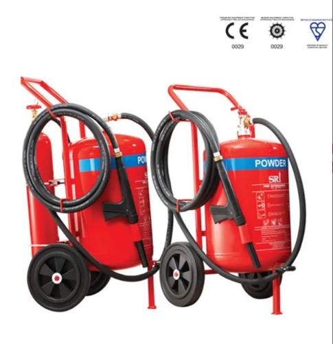 SRI 45L Foam Fire Extinguisher On Trolley EN1866