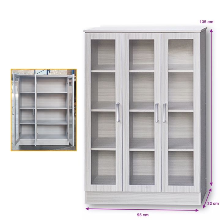 ALMARI BUKU 3PINTU-RM850