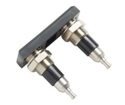 Fluke PJKPL 73101-0 73101-0,panel Mount Double 4mm Jack, Black