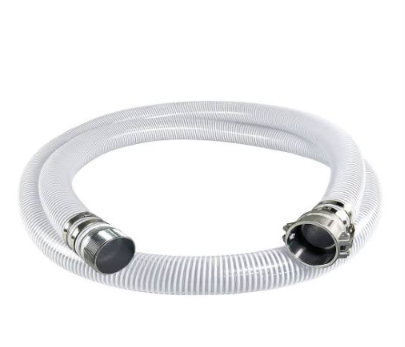 Multipurpose hose size: 3" Length: 1.5m/roll (1.5m x 10) Hose transparent spring spiral male female camlock (1.5M)