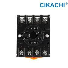 CIKACHI PF083A 8 Pin Relay Socket Round Base