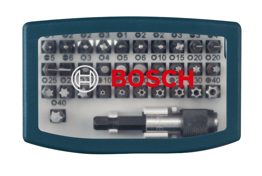 BOSCH SCREWDRIVER BIT SET 32 PIECES (BLUE) (2607017359)