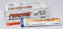 Powerweld 308L Stainless Steel Electrode Welding Rod 2.6mm 3.2mm 2.5KG/PKT