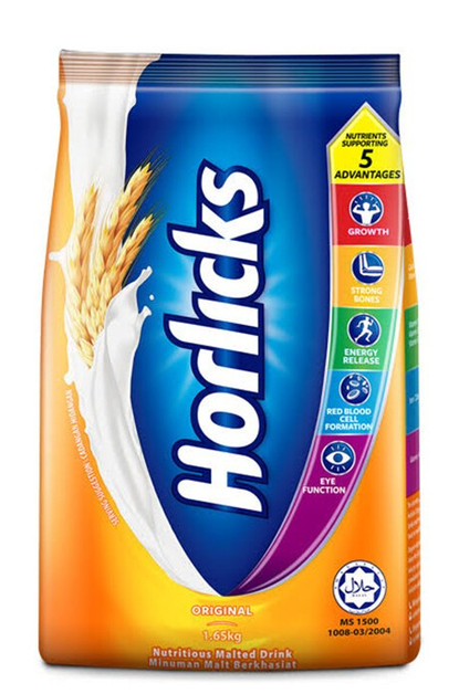 HORLICKS ORIGINAL NUTRITIOUS MALTED DRINK 1.65KG