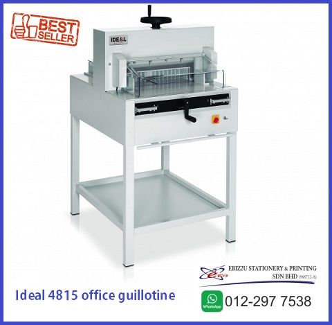 Ideal 4815 office guillotine Heavy Duty A3 Paper Cutter 470mm (Paper Cutter, Paper Trimmer, Rotary Trimmer, Heavy Duty Cutter)