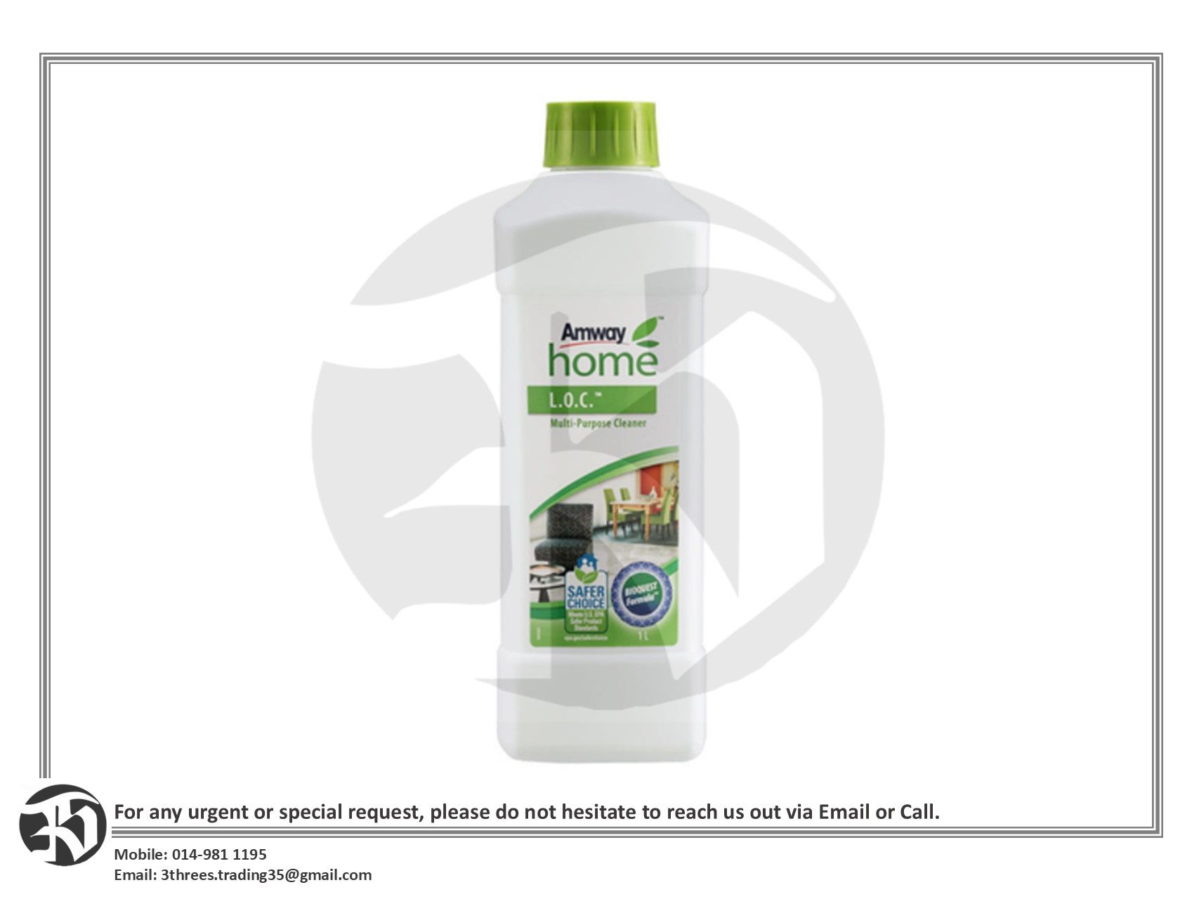 Amway L.O.C Multi Purpose Cleaner 1L