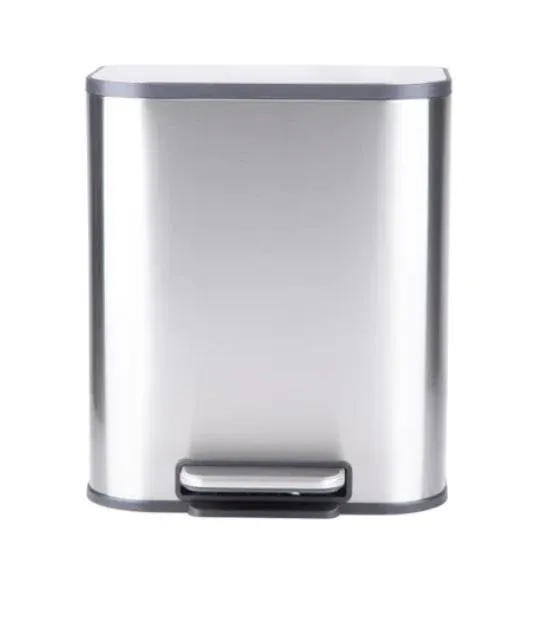 20L Kitchen Dustbin Stainless Steel