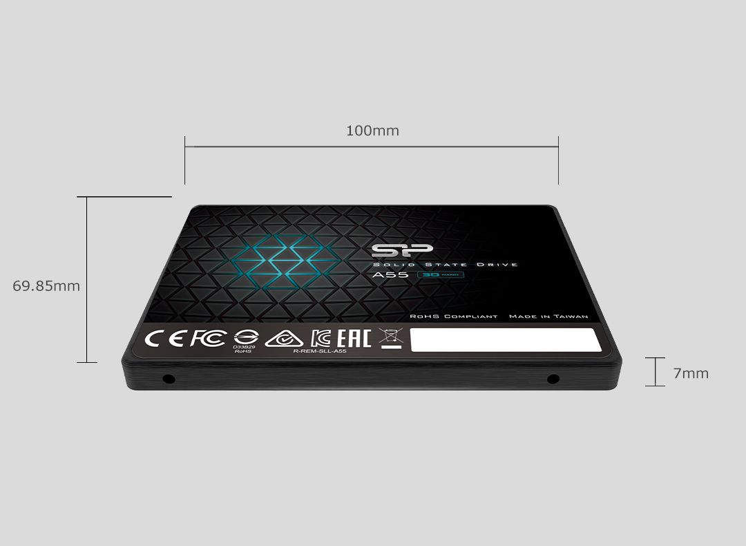 Silicon Power SSD SATA III 2.5" (512GB) A55