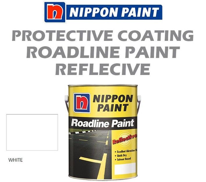 NIPPON PAINT REFLECTIVE ROADLINE PAINT (WHITE)