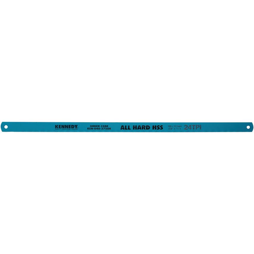 Kennedy 12"X1/2"X24TPI HSS ALL HARD HACKSAW BLADES