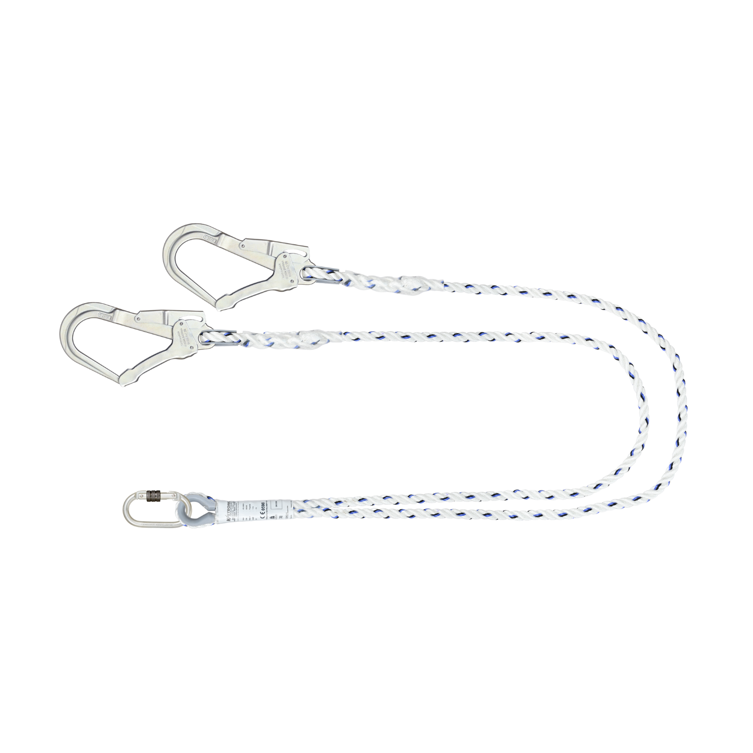 Others *Essential Restraint Twisted Rope Lanyard Steel Scaffold Hook and Karabiner