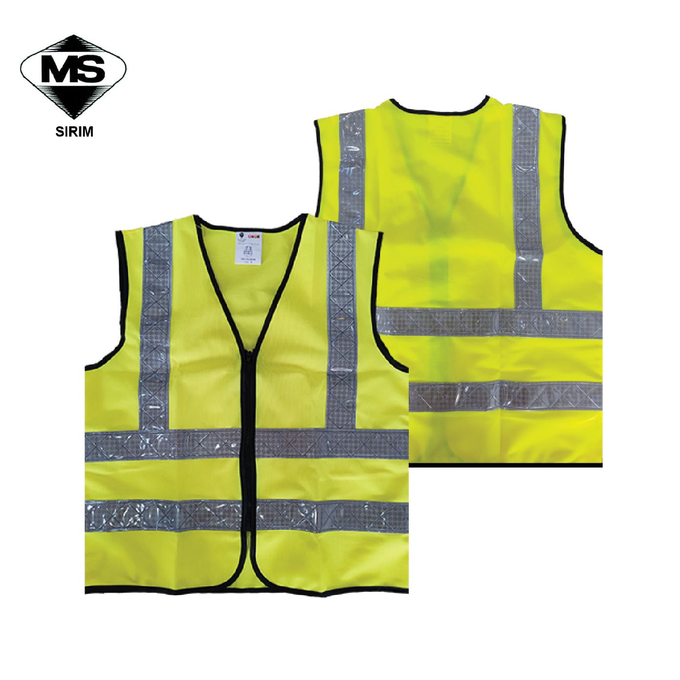 MS SIRIM CERT MS 1731: 2004 Class 2 (SIRIM) SAFETY VEST
