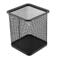 KIJO 6723 SQUARE METAL PEN HOLDER