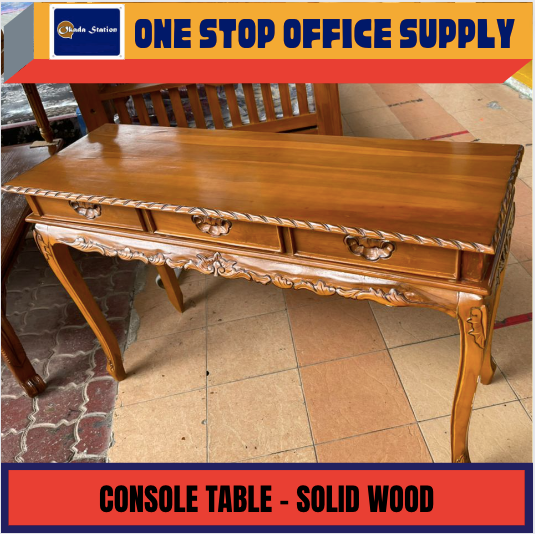 OK CONSOLE TABLE -SOLID WOOD / CONSOLE TABLE / 1200MM X 330MM