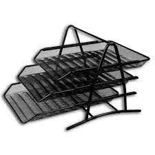3 LAYER METAL DOCUMENT TRAY