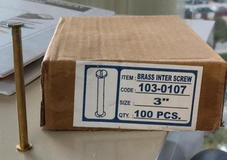 Brass Inter Screw