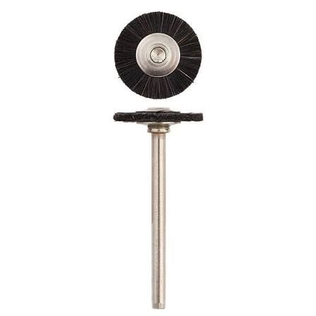 SUPRA® "MM" #713 Bristle Wheel Brushes 3mm Shank (Pkg. of 12)