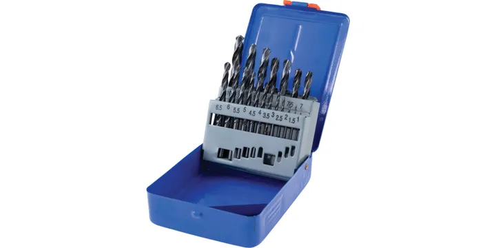 1-10mmx0.5mm HSS S/S R-FDRILL SET