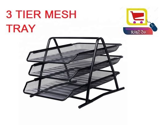 Wire Tray 3 Tier (Mesh / METAL ) RTSB