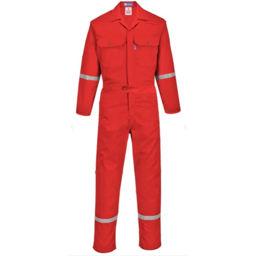 Houston FR Coverall Red 4XL-5XL