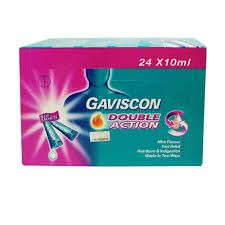 Loose 24 Sachets x 10ml Gaviscon Double Action Liquid
