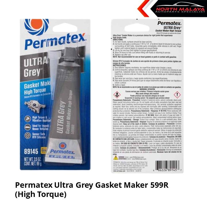Permatex Ultra Grey Gasket Maker Gum