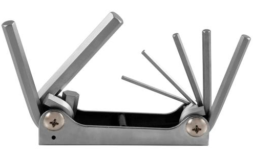 JONNESWAY 7PCS FOLDABLE HEX KEY SET (MM)