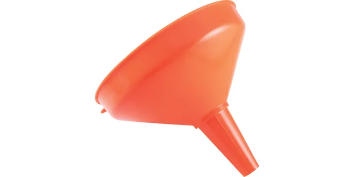 235mm POLYETHYLENE FUNNEL WITHANTI-SPLASH RIM