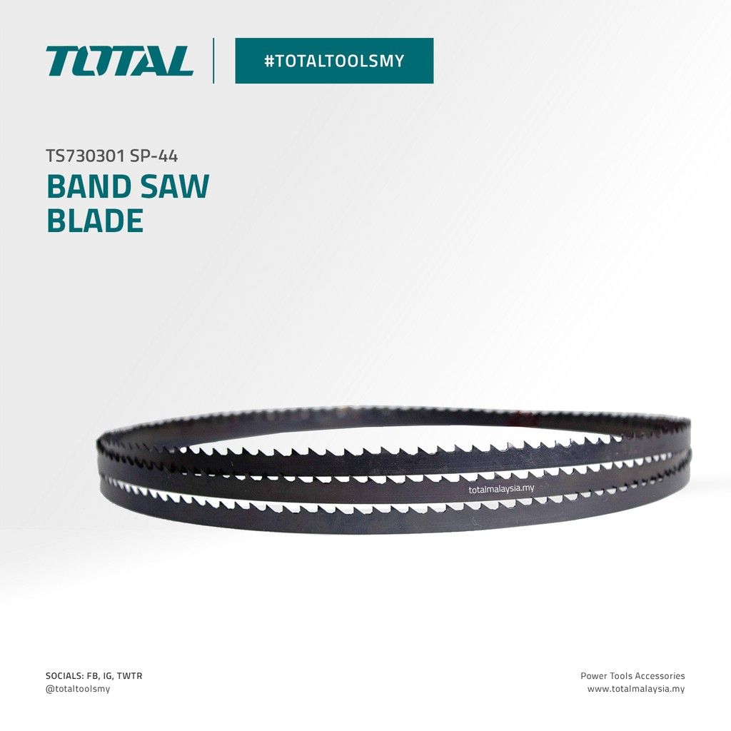 TOTAL BAND SAW BLADE REPLACEMENT PART FOR BAND SAW TS730301 (1575MM X 6.35MM X 0.3MM) SP-44