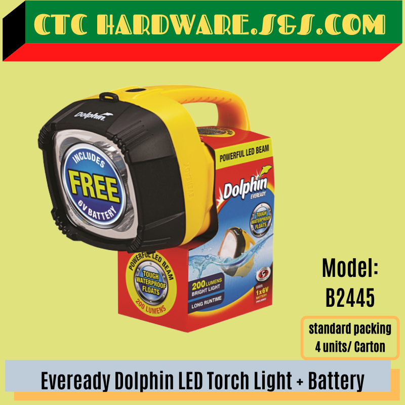 EVEREADY DOLPHIN LED TORCHLIGHT / EVEREADY / Dolphin/Torchlight