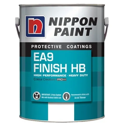 NIPPON PAINT Epoxy Paint c/w Hardener Grey 5L