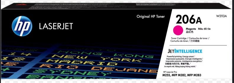 HP 206A Magenta/W2113A TONER